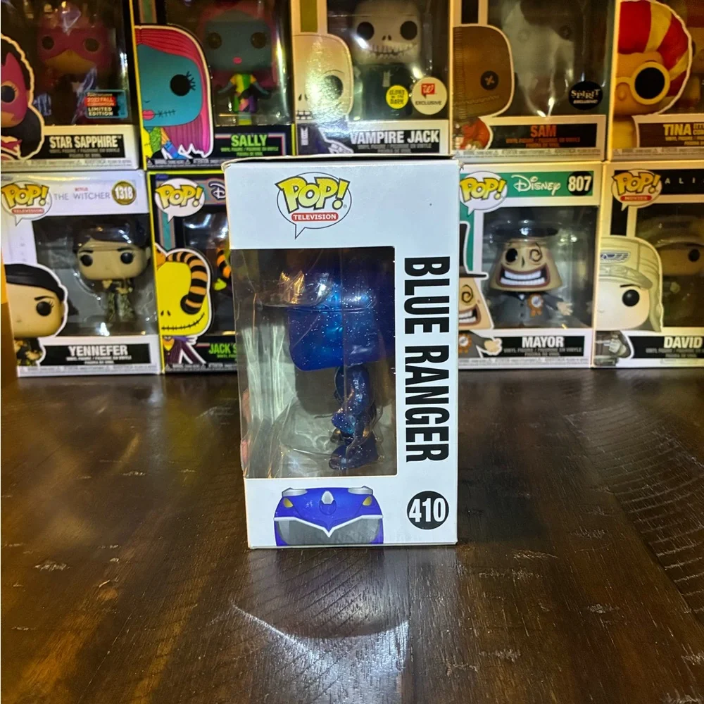 Funko Pop! Television Blue Ranger (Morphing) Exclusive Vinyl Figure #410